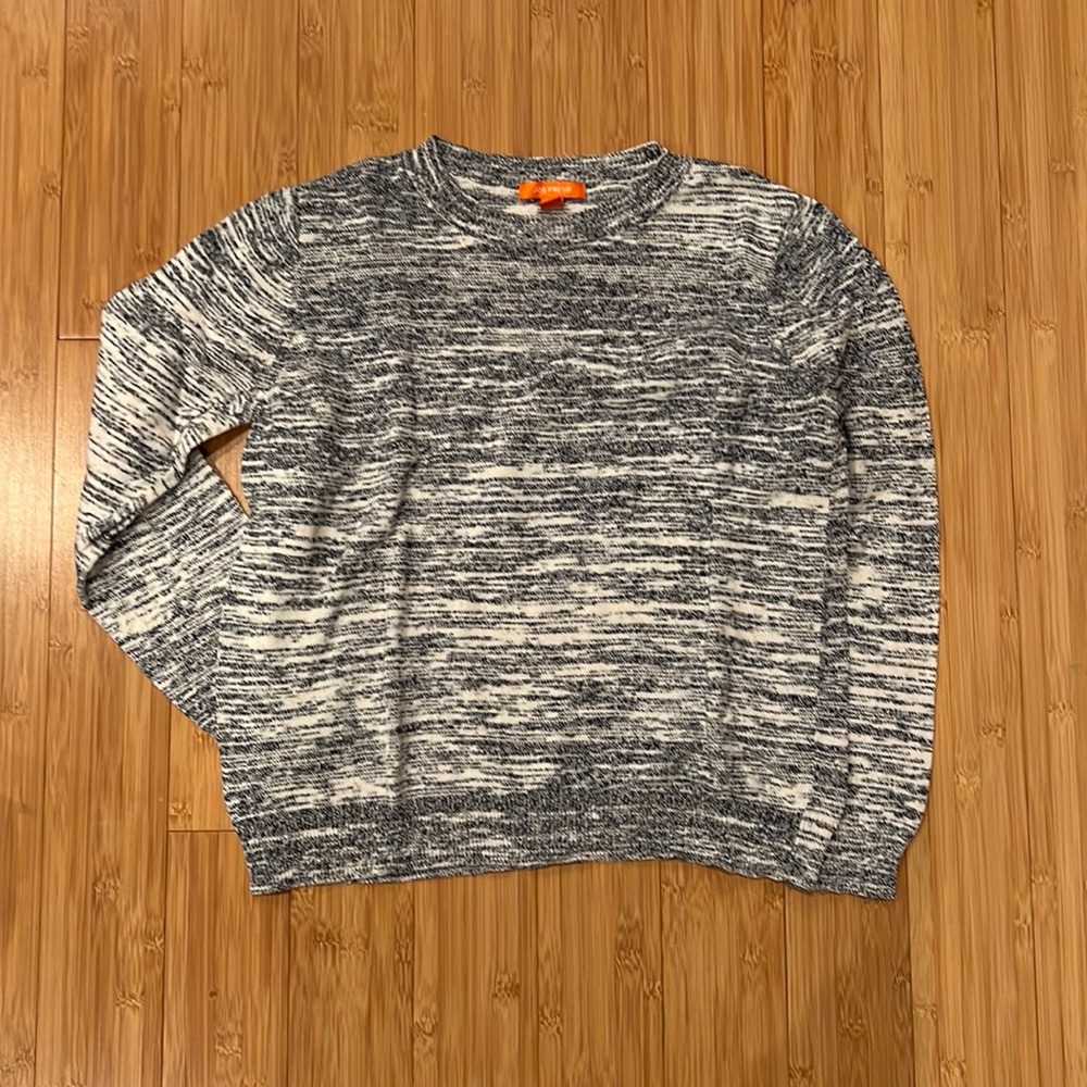 Oversized black/white comfy sweater